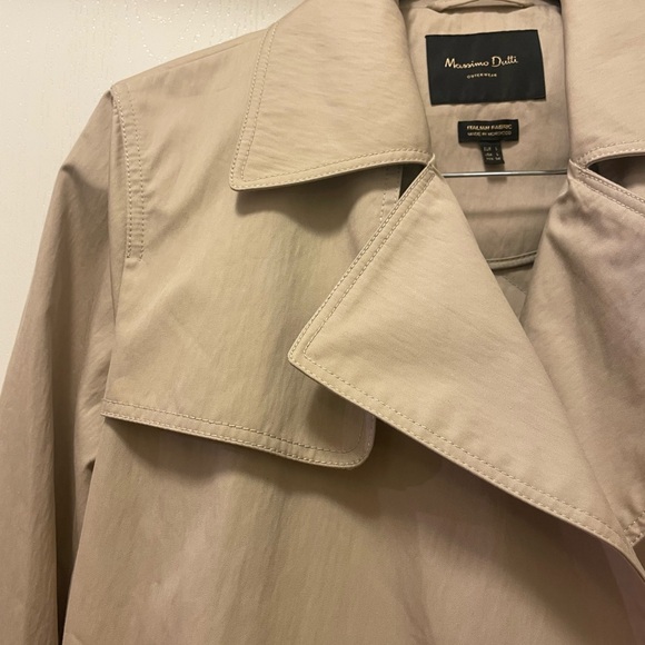 Massimo Dutti NWOT Beige Trench Coat - Picture 3 of 7